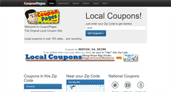 Desktop Screenshot of couponpages.com